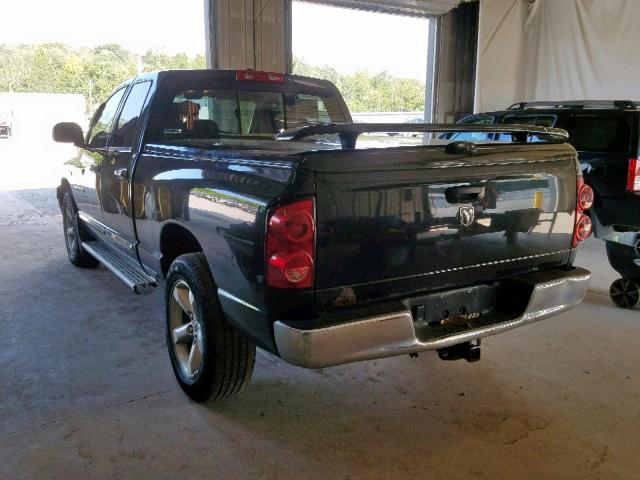 1D7HA18247S248865 - 2007 DODGE RAM 1500 S BLACK photo 3