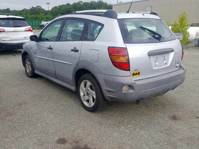 5Y2SM63835Z450729 - 2005 PONTIAC VIBE SILVER photo 3