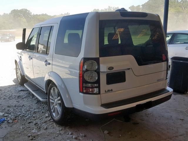 SALAK2V61GA779154 - 2016 LAND ROVER LR4 HSE LU WHITE photo 3