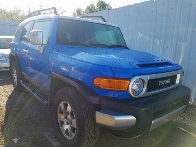 JTEBU11F570011362 - 2007 TOYOTA FJ CRUISER BLUE photo 1