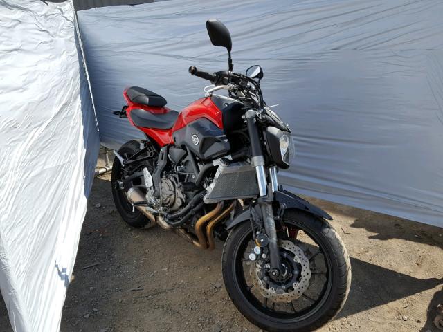 JYARM20E5HA000712 - 2017 YAMAHA FZ07A RED photo 1