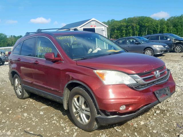 5J6RE4H73BL038691 - 2011 HONDA CR-V EXL RED photo 1