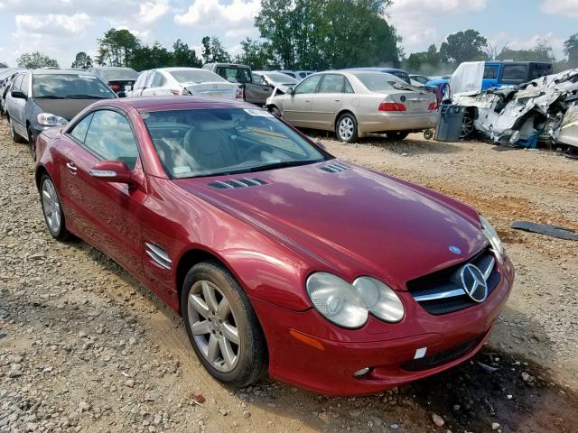 WDBSK75F63F006586 - 2003 MERCEDES-BENZ SL 500R RED photo 1