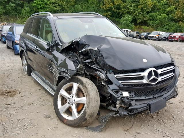 4JGDA5HB5GA765349 - 2016 MERCEDES-BENZ GLE 350 4M BLACK photo 1