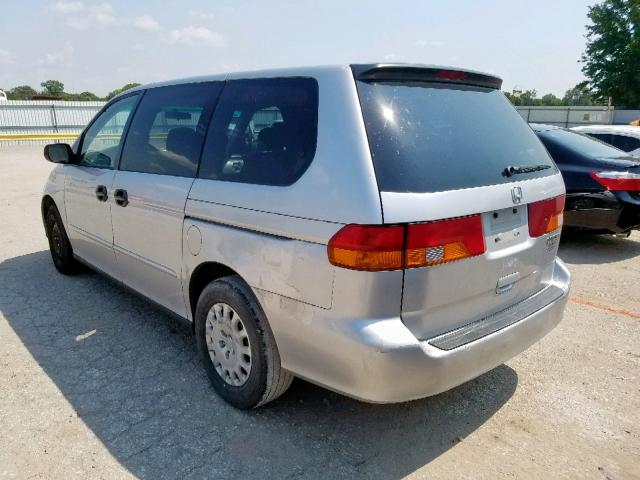 5FNRL18594B024518 - 2004 HONDA ODYSSEY LX SILVER photo 3