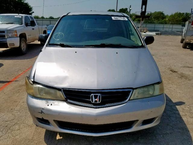 5FNRL18594B024518 - 2004 HONDA ODYSSEY LX SILVER photo 9