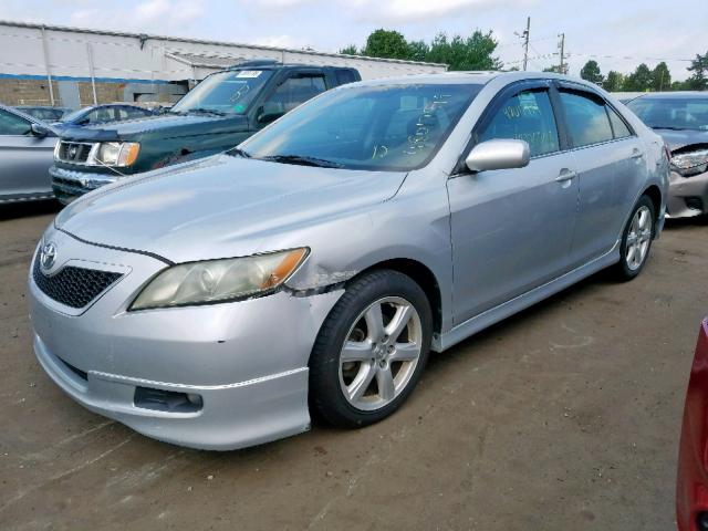 4T1BE46K77U087727 - 2007 TOYOTA CAMRY NEW SILVER photo 2