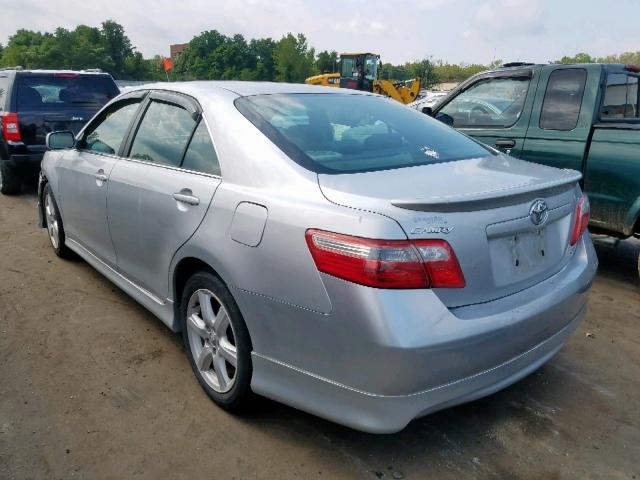 4T1BE46K77U087727 - 2007 TOYOTA CAMRY NEW SILVER photo 3