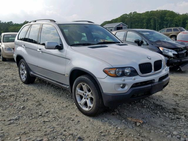 5UXFA135X5LU49081 - 2005 BMW X5 3.0I SILVER photo 1