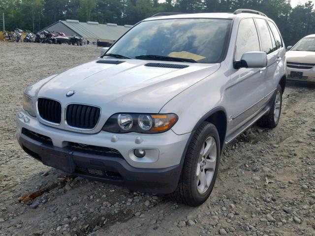 5UXFA135X5LU49081 - 2005 BMW X5 3.0I SILVER photo 9