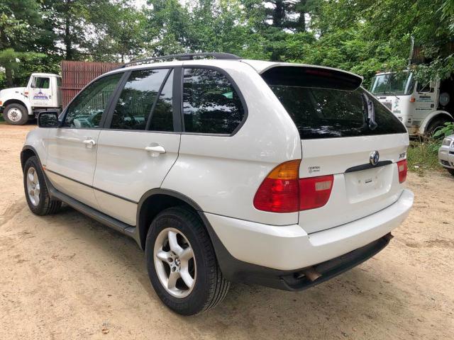 5UXFA53572LP57408 - 2002 BMW X5 3.0I WHITE photo 5