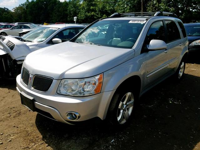 2CKDL73F566087520 - 2006 PONTIAC TORRENT SILVER photo 2