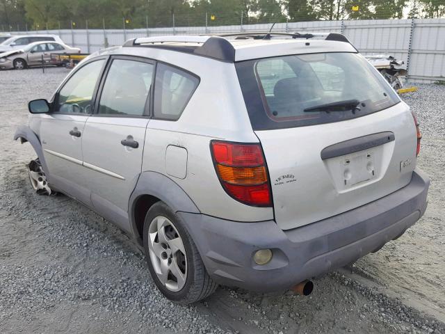 5Y2SL62883Z467043 - 2003 PONTIAC VIBE SILVER photo 3