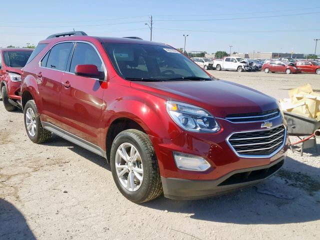 2GNALCEK2G1162614 - 2016 CHEVROLET EQUINOX LT RED photo 1