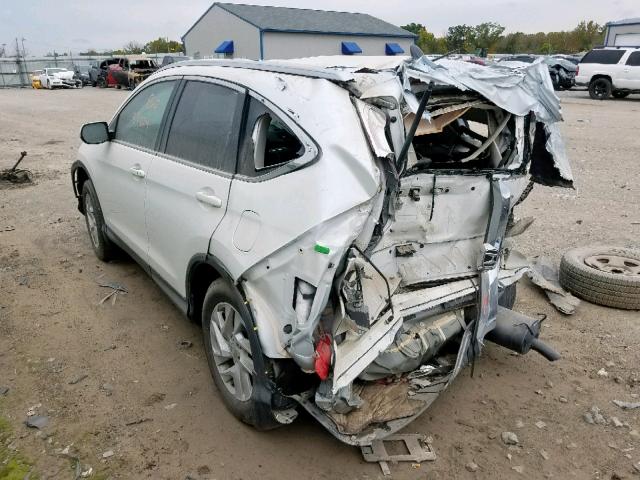 5J6RM4H76GL029719 - 2016 HONDA CR-V EXL WHITE photo 3