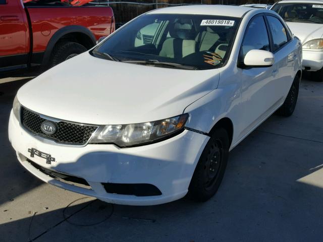 KNAFU4A20A5053336 - 2010 KIA FORTE EX WHITE photo 2