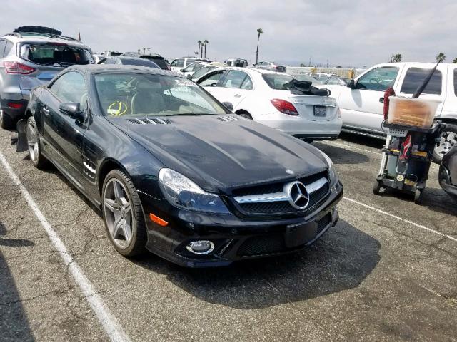 WDBSK71F69F153246 - 2009 MERCEDES-BENZ SL 550 BLACK photo 1