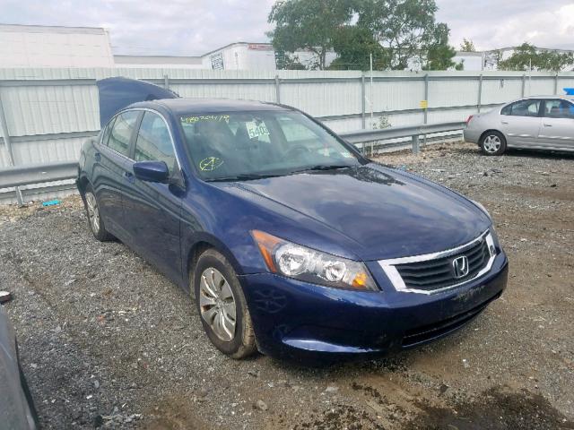 1HGCP2F30AA120478 - 2010 HONDA ACCORD LX BLUE photo 1