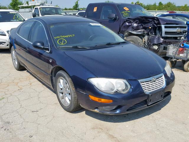 2C3HE66G53H566557 - 2003 CHRYSLER 300M BLUE photo 1