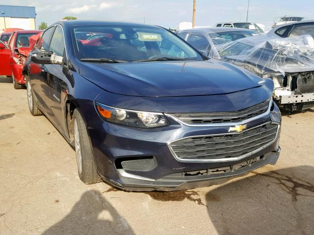 1G1ZE5ST6GF341416 - 2016 CHEVROLET MALIBU LT BLUE photo 1