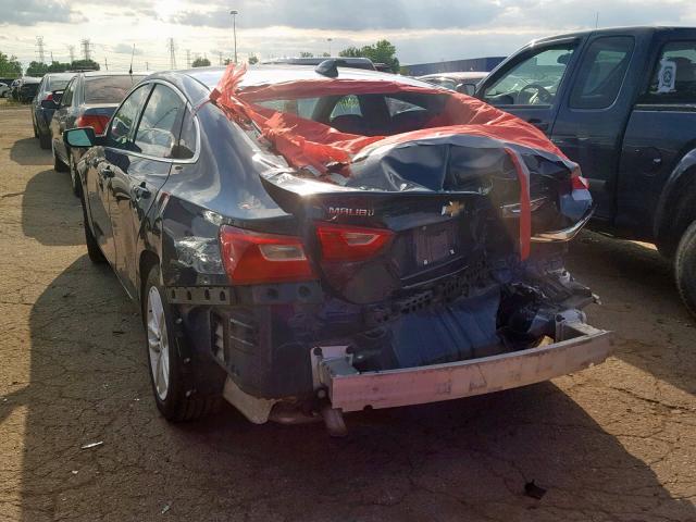 1G1ZE5ST6GF341416 - 2016 CHEVROLET MALIBU LT BLUE photo 3