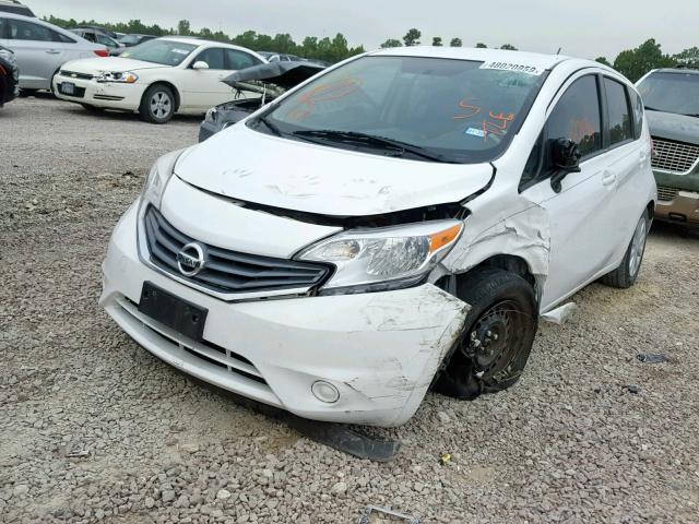 3N1CE2CP2FL423602 - 2015 NISSAN VERSA NOTE WHITE photo 2