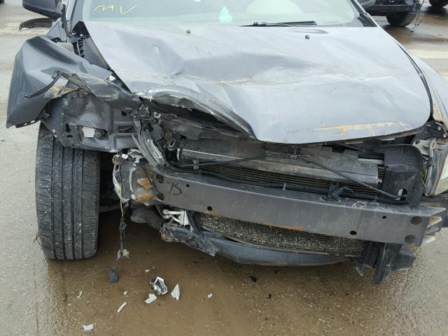 1G1ZG57B49F249444 - 2009 CHEVROLET MALIBU LS GRAY photo 10