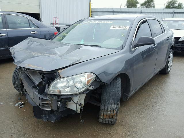 1G1ZG57B49F249444 - 2009 CHEVROLET MALIBU LS GRAY photo 2