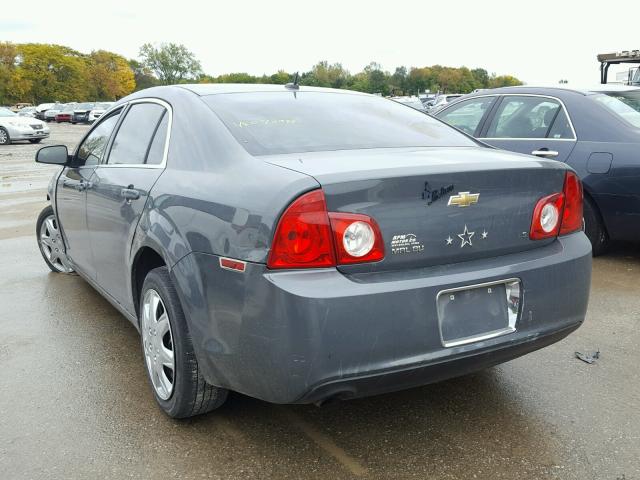 1G1ZG57B49F249444 - 2009 CHEVROLET MALIBU LS GRAY photo 3
