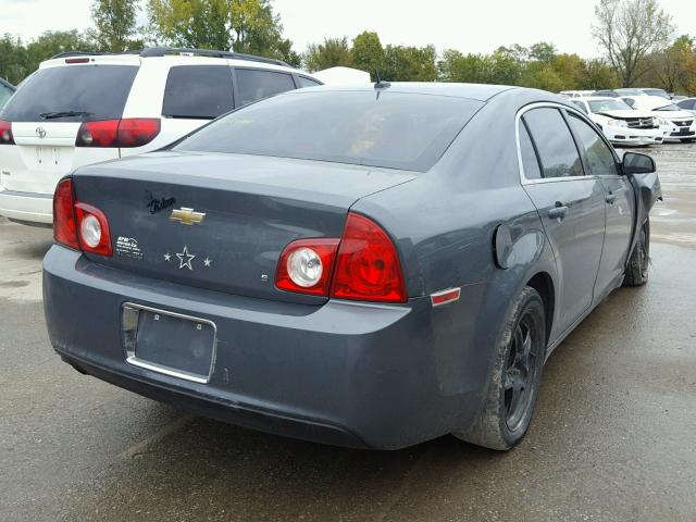 1G1ZG57B49F249444 - 2009 CHEVROLET MALIBU LS GRAY photo 4