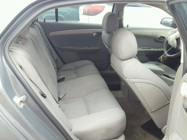 1G1ZG57B49F249444 - 2009 CHEVROLET MALIBU LS GRAY photo 6