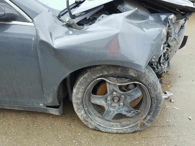 1G1ZG57B49F249444 - 2009 CHEVROLET MALIBU LS GRAY photo 9