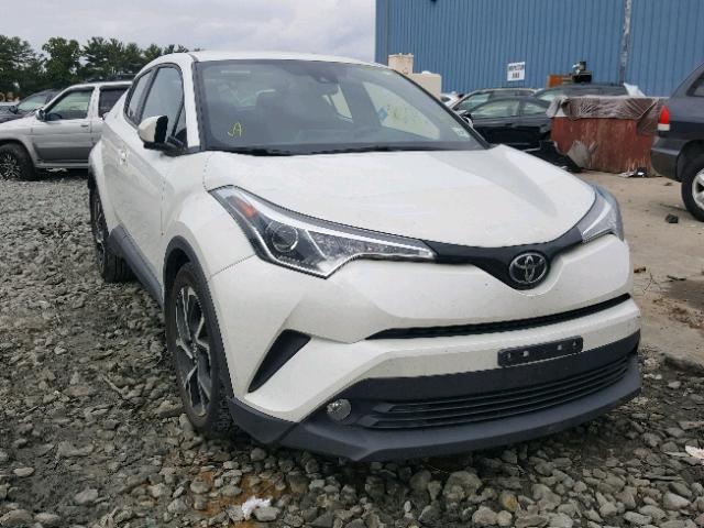 NMTKHMBXXJR022801 - 2018 TOYOTA C-HR XLE WHITE photo 1