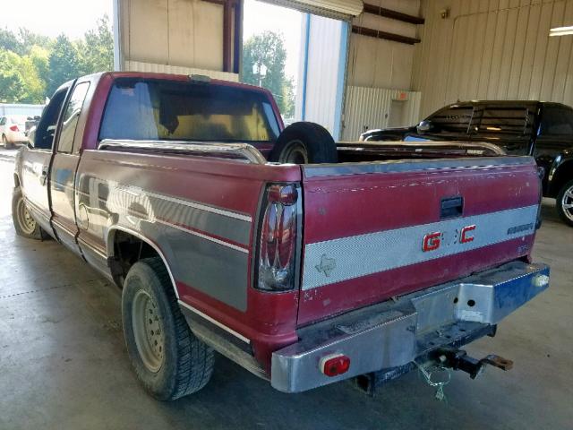 2GTEC19KXL1507651 - 1990 GMC SIERRA C15 TWO TONE photo 3