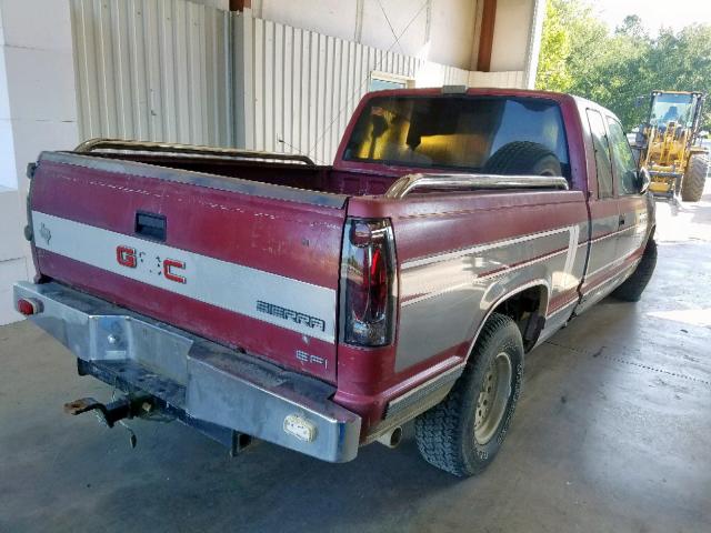 2GTEC19KXL1507651 - 1990 GMC SIERRA C15 TWO TONE photo 4