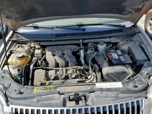 1MEFM42195G622041 - 2005 MERCURY MONTEGO PR ოქროსფერი ფოტო 7