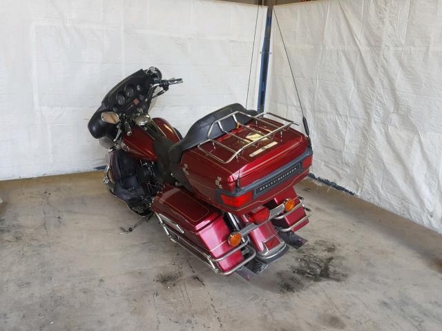 1HD1FCW185Y606271 - 2005 HARLEY-DAVIDSON FLHTCUI RED photo 3