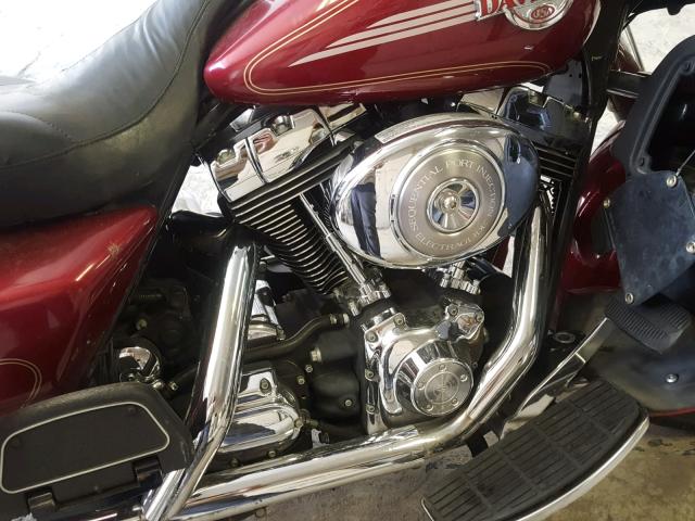 1HD1FCW185Y606271 - 2005 HARLEY-DAVIDSON FLHTCUI RED photo 7