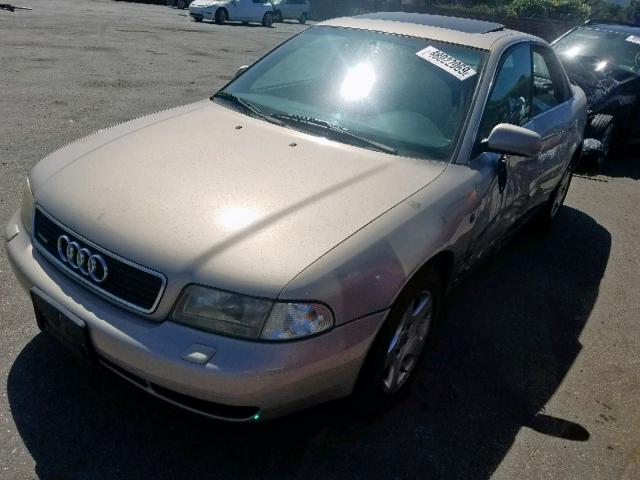 WAUED28D0XA010641 - 1999 AUDI A4 2.8 QUA BEIGE photo 2