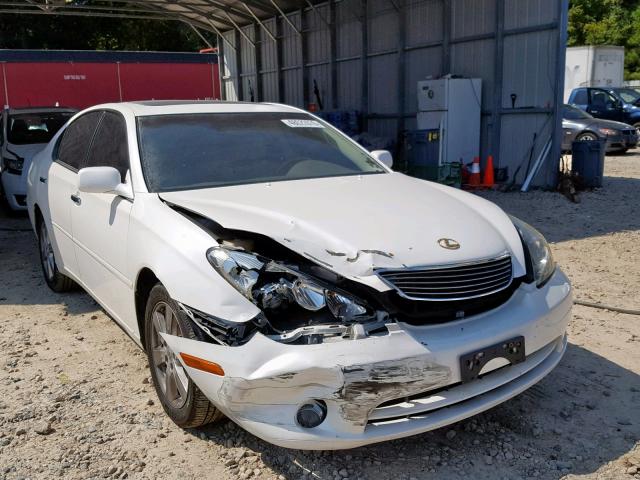 JTHBA30G865144801 - 2006 LEXUS ES 330 WHITE photo 1