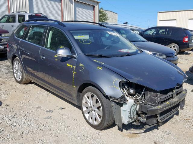 3VWPL7AJ9BM651162 - 2011 VOLKSWAGEN JETTA TDI GRAY photo 1