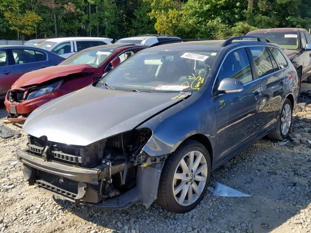 3VWPL7AJ9BM651162 - 2011 VOLKSWAGEN JETTA TDI GRAY photo 2