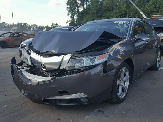 19UUA8F56AA001537 - 2010 ACURA TL GRAY photo 2