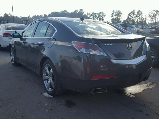 19UUA8F56AA001537 - 2010 ACURA TL GRAY photo 3