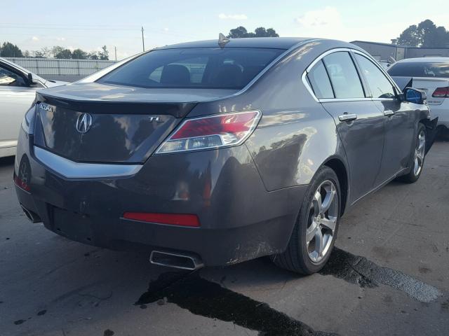 19UUA8F56AA001537 - 2010 ACURA TL GRAY photo 4