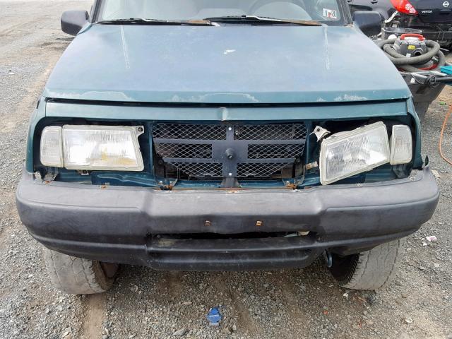 2CNBJ1365V6911589 - 1997 GEO TRACKER GREEN photo 9