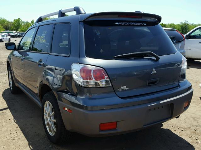 JA4LZ41G03U018284 - 2003 MITSUBISHI OUTLANDER TURQUOISE photo 3