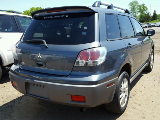 JA4LZ41G03U018284 - 2003 MITSUBISHI OUTLANDER TURQUOISE photo 4