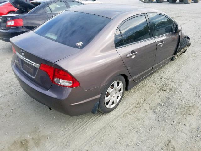 2HGFA1F5XBH511456 - 2011 HONDA CIVIC LX 灰色 照片 4