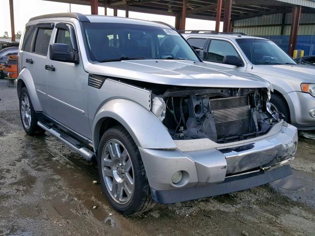 1D8GT58K28W137072 - 2008 DODGE NITRO SLT SILVER photo 1